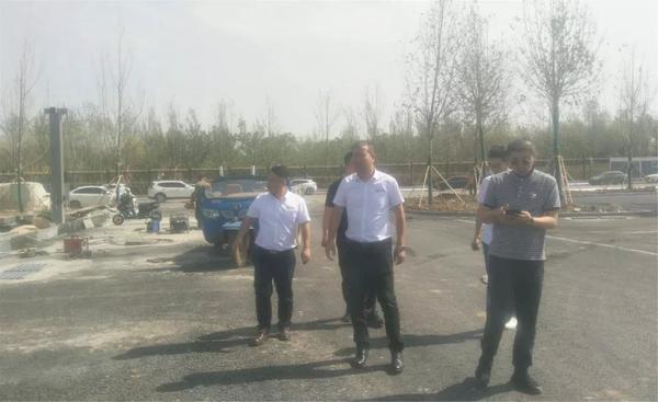 集團全運中心總經理宋立軍帶隊現場考察